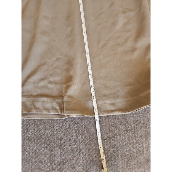 Maurices Dress Women 4X Olive Green Elastic Waist 3/4 Sleeve Pockets Office - Picture 9 of 15